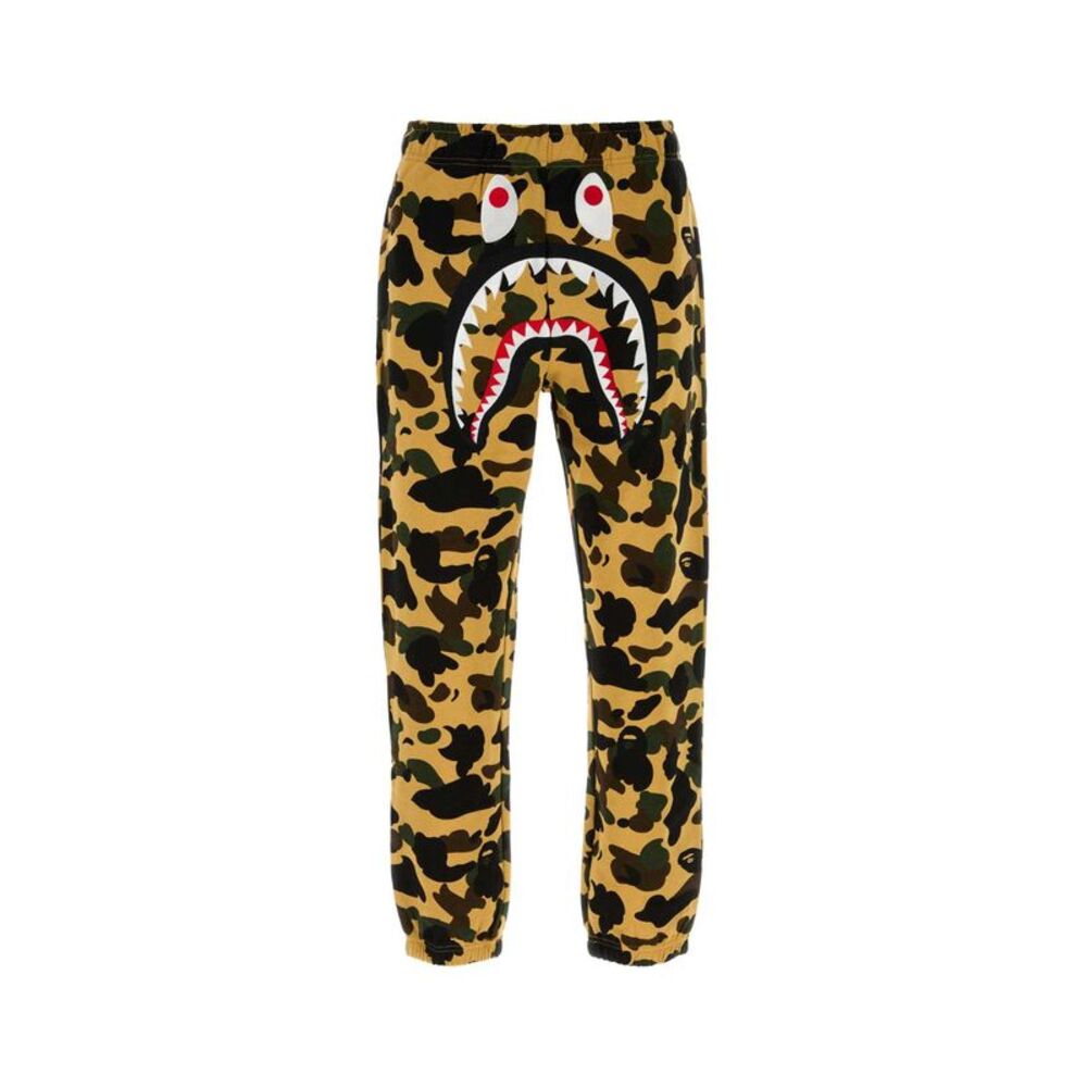 Bape Men Printed Cotton Joggers